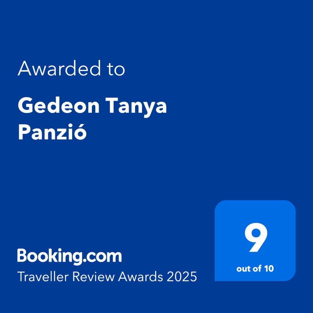 Gedeon Tanya Panzio Guest House Jakabszallas Luaran gambar
